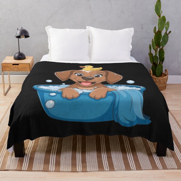 Item preview, Vizsla puppy Kawaii Bubbles Bath Dog Lover designed and sold by ConceptualVibes.