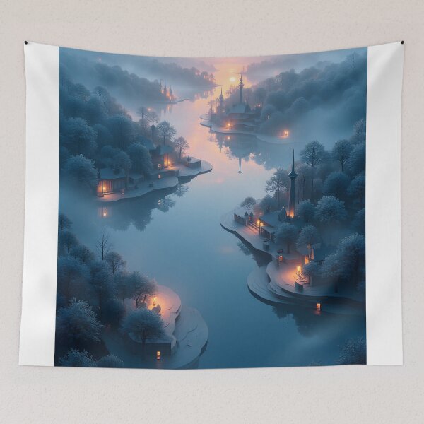 Item preview, Serene Twilight Haven designed and sold by oanaunciuleanu.