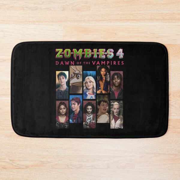 Item preview, Zombie 4 Movie, Zed and Addison, Victor and Nova, Zombie World Tour designed and sold by DistrictHype.