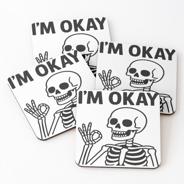 Item preview, I'M OKAY designed and sold by Catfighter.