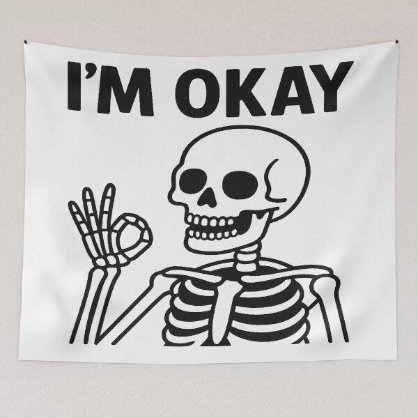 Item preview, I'M OKAY designed and sold by Catfighter.
