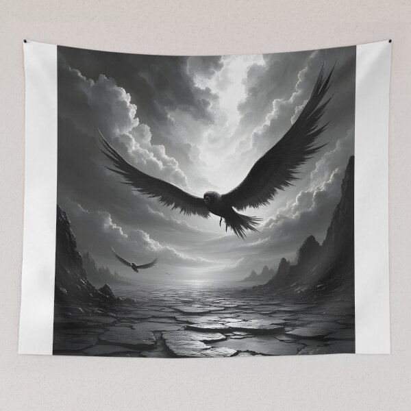 Item preview, The Ascendance of the Shadowed Owl designed and sold by oanaunciuleanu.