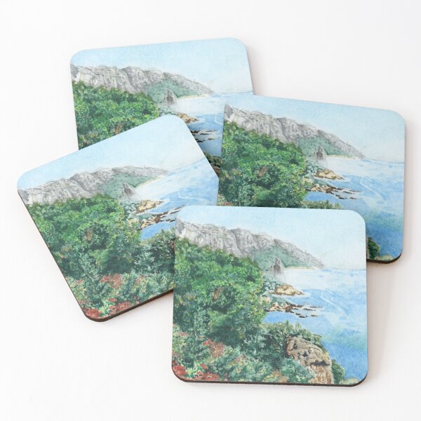 Item preview, Cliffs of Sardinia designed and sold by bregtjeschildert.
