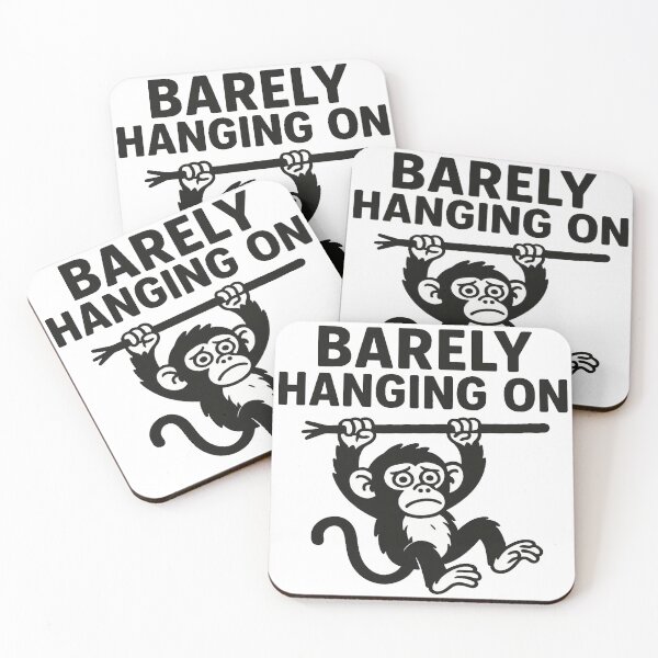 Item preview, BARELY HANGING ON designed and sold by Catfighter.