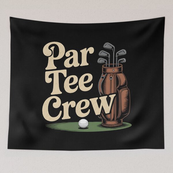 Item preview, Par Tee Crew Squad Golf Lover designed and sold by Redgiant87x.