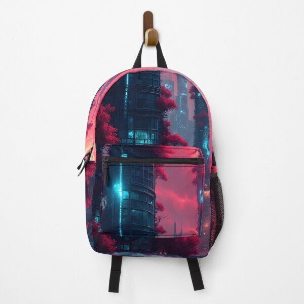 Item preview, Neon Metropolis at Twilight designed and sold by oanaunciuleanu.