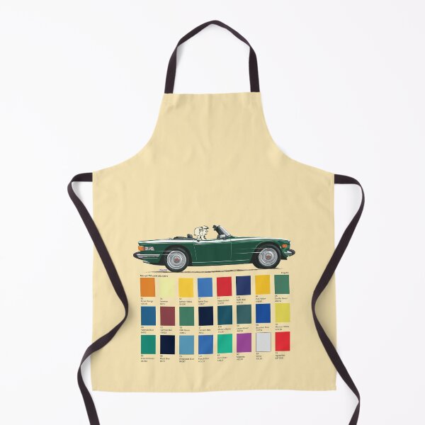 Item preview, TR6 in British Racing Green and color chart designed and sold by Bigs66.