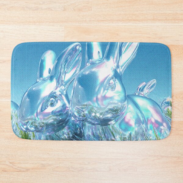 Item preview, Y2k Chrome Bunnies designed and sold by ArcticxShop.
