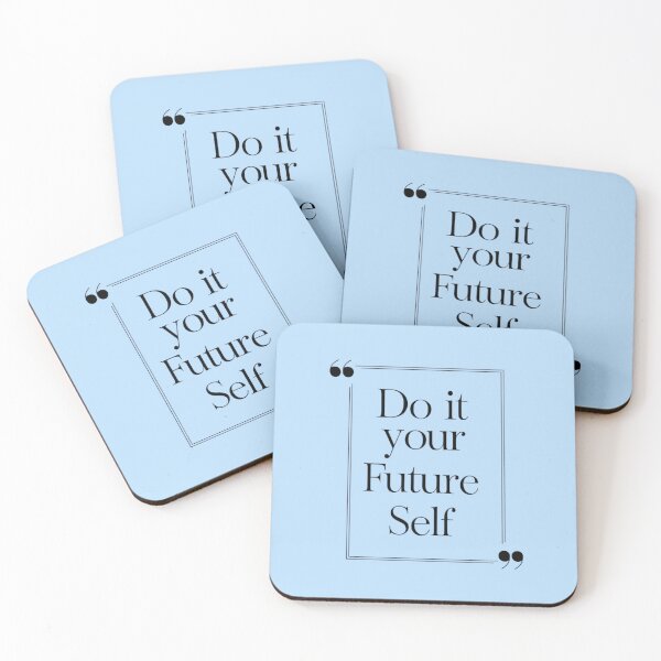 Item preview, Do It For Your Future Self - Minimalist Motivational Quote designed and sold by Mintiko2.