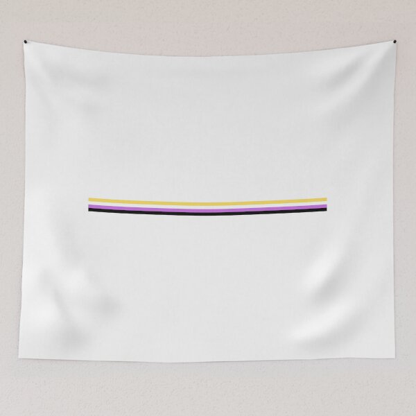 Item preview, Nonbinary Pride Flag Stripe Subtle Queer LGBTQ Gay designed and sold by impossiblesoul.