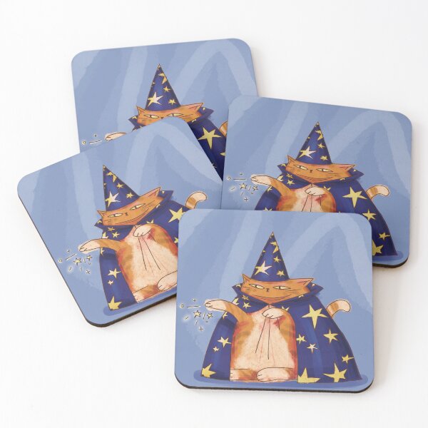Item preview, Wizard Cat designed and sold by GreenTStudio.
