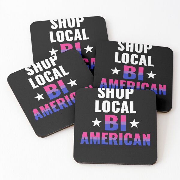 Item preview, Shop Local Buy American Pride with Bisexual Flag Colors designed and sold by Maria Garcia.