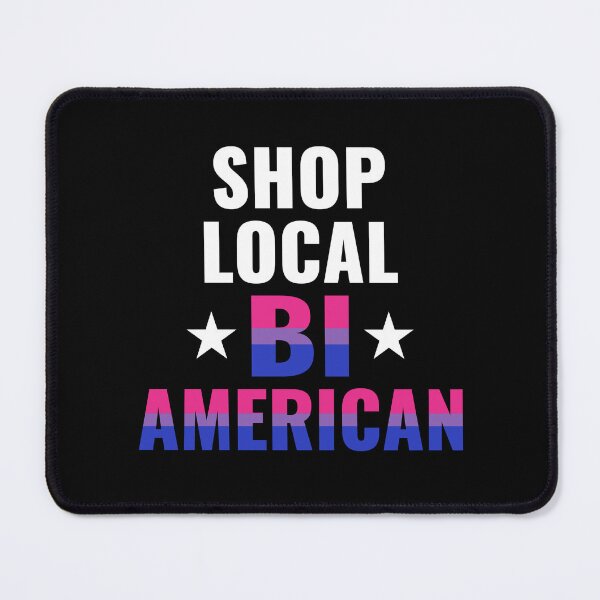 Item preview, Shop Local Buy American Pride with Bisexual Flag Colors designed and sold by Maria Garcia.