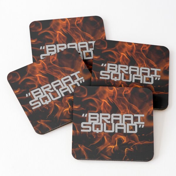 Item preview, "Braai Squad – BBQ Team Spirit" designed and sold by Emporium-bliss.