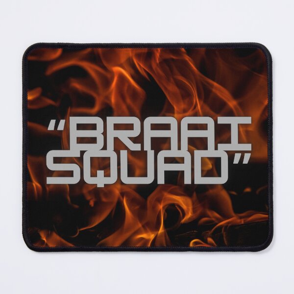 Item preview, "Braai Squad – BBQ Team Spirit" designed and sold by Emporium-bliss.