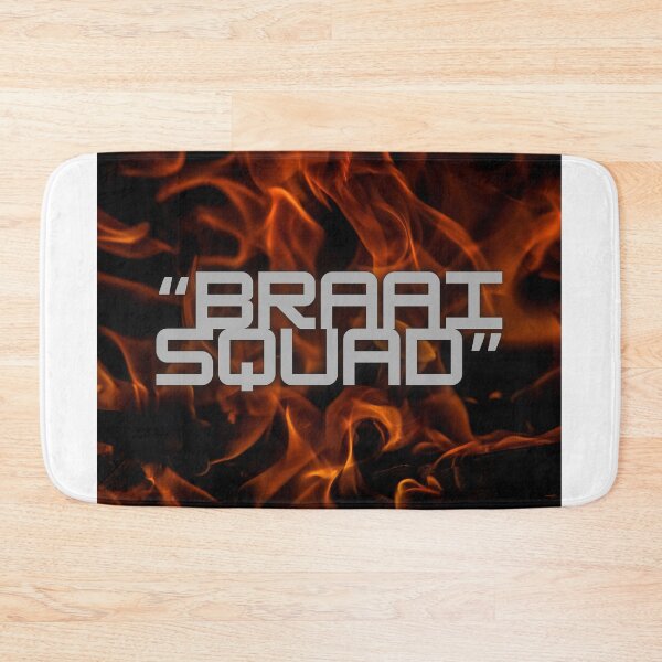 Item preview, "Braai Squad – BBQ Team Spirit" designed and sold by Emporium-bliss.