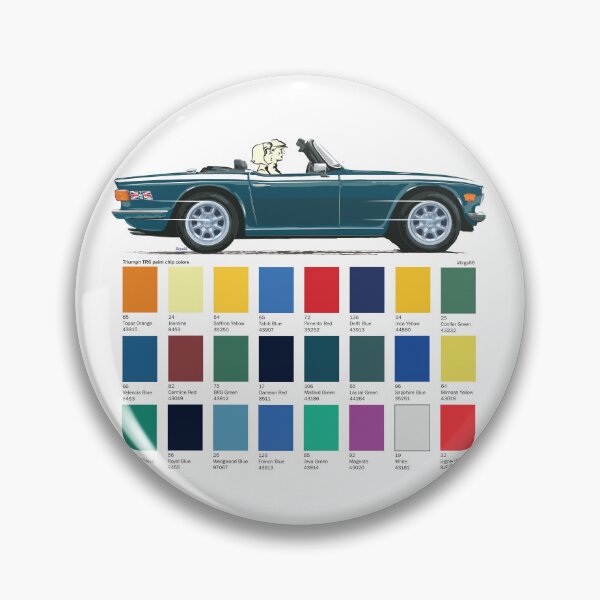 Item preview, TR6 in Mallard Green with 'premium' wheels and color chart designed and sold by Bigs66.