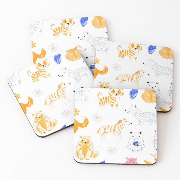 Item preview, forest animals designed and sold by MerchWSzpilkach.