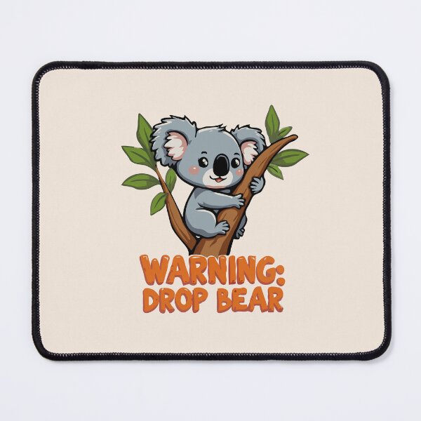 Item preview, Drop Bear - Funny Australian Parody designed and sold by KhadijaBatool38.