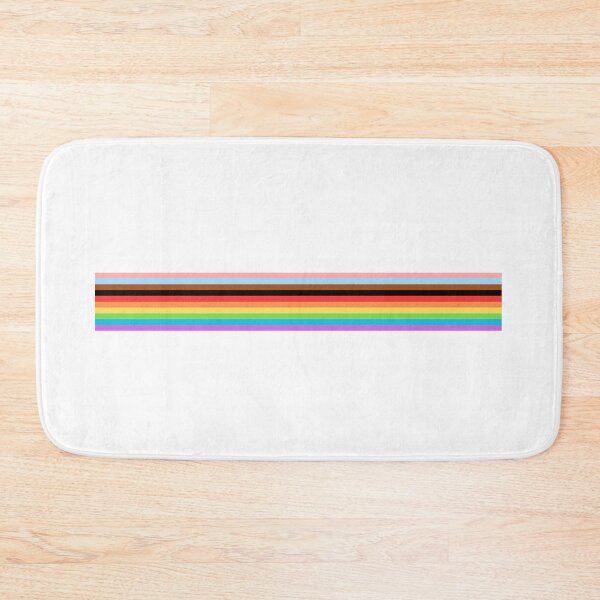 Item preview, Progress Pride Flag Stripe Subtle Queer LGBTQ Gay designed and sold by impossiblesoul.