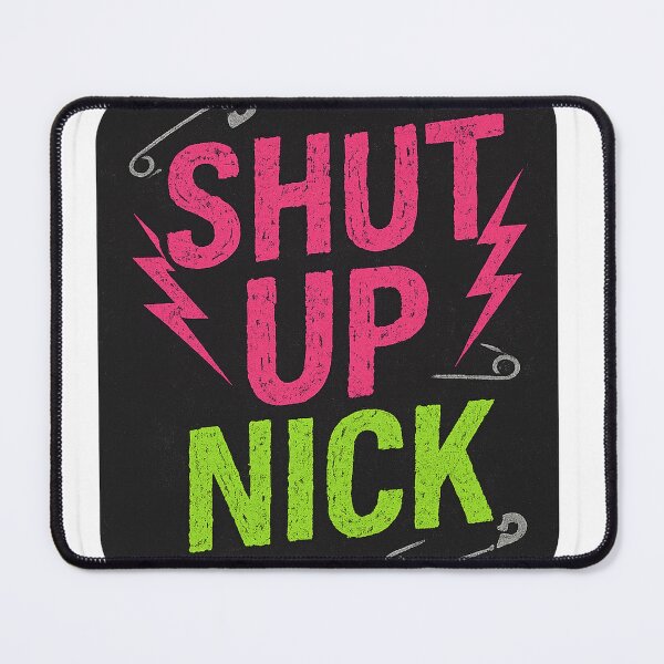 Item preview, Shut up Nick fuentes Sticker designed and sold by Mark’s 6ix Creations.