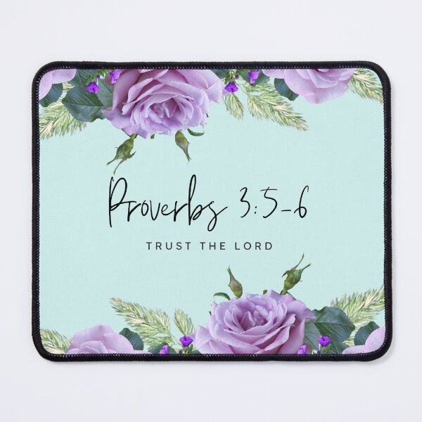 Item preview, Proverbs 3:5-6 | Trust the Lord | Purple 2 designed and sold by Proverbs 3:5-6.