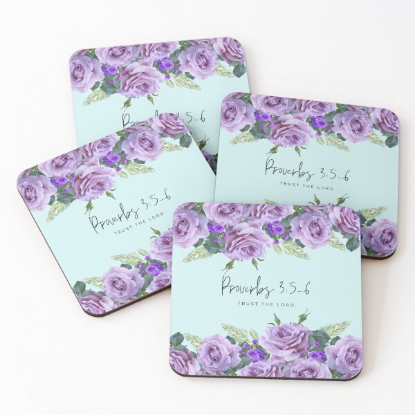 Item preview, Proverbs 3:5-6 | Trust the Lord | Purple 2 designed and sold by Proverbs 3:5-6.