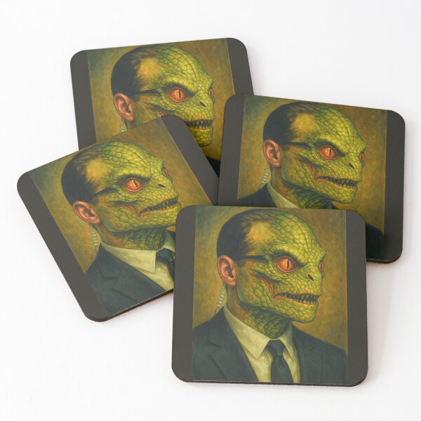 Item preview, Reptilian Humanoid designed and sold by PitchBlackIcon.