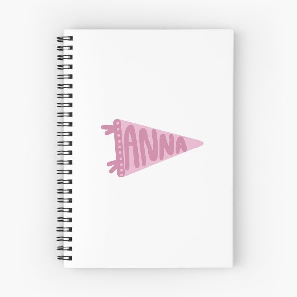 Item preview, Custom Name Pennant Banner Sticker – Pink Hand-Drawn Flag Design designed and sold by DrawnByE.