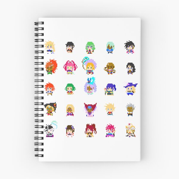 Item preview, 8-bit Pixelartドット絵 Tales of Destiny & Tales of Eternia Part 1 designed and sold by DyanaSM.