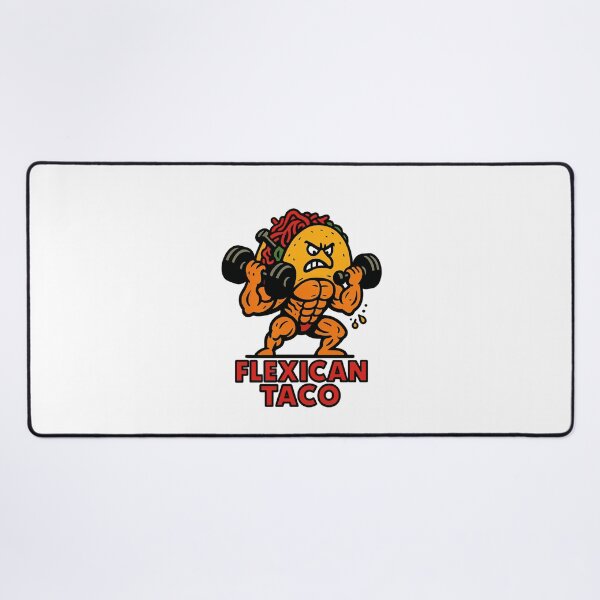 Item preview, Flexican Taco – Funny Gym Foodie Design designed and sold by Enea Kelo.