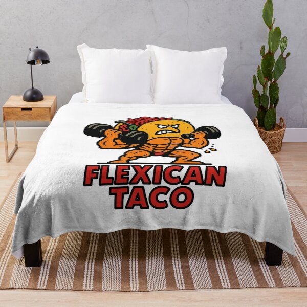 Item preview, Flexican Taco – Funny Gym Foodie Design designed and sold by Enea Kelo.