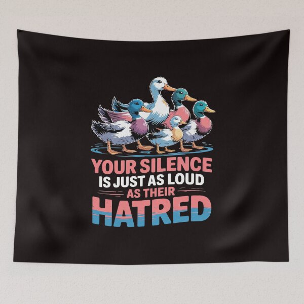 Item preview, Your Silence Is Just As Loud As Their Hatred Trans  designed and sold by sheenmi.