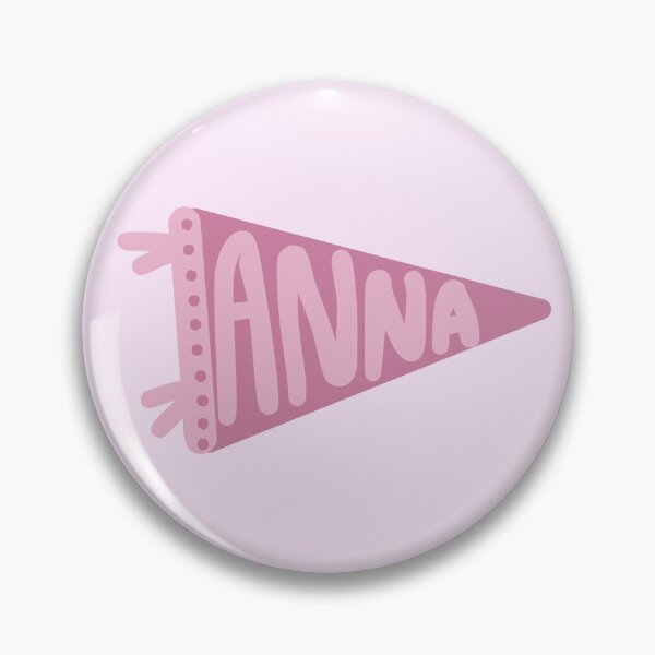 Item preview, Custom Name Pennant Banner Sticker – Hand-Drawn Pink Flag Design designed and sold by DrawnByE.