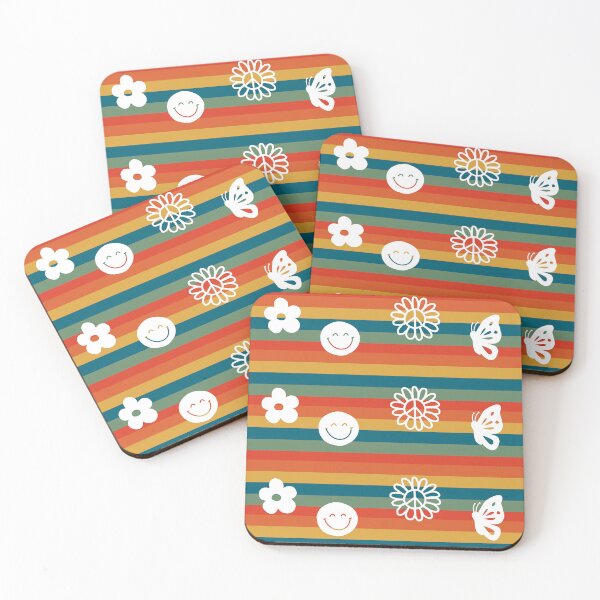 Item preview, Stay Groovy - colorful hippie designed and sold by Vanessa Priest.