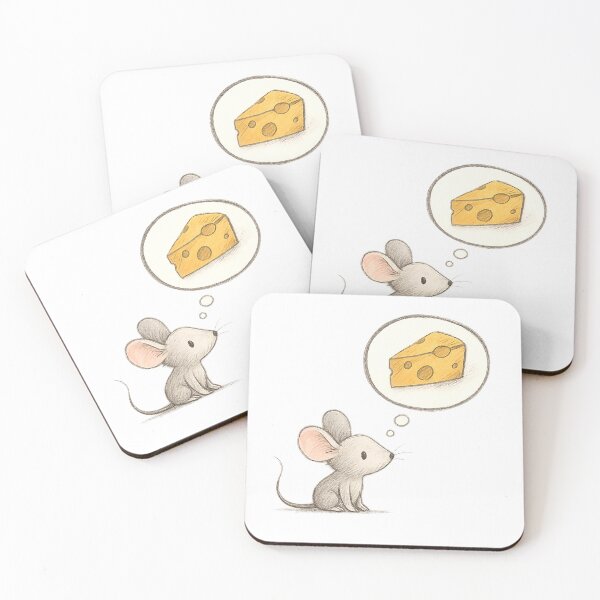 Item preview, The mouse and the Manchego cheese designed and sold by DON QIXO.