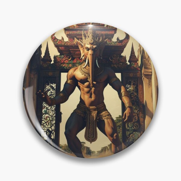 Item preview, Thai Mythical Guardian at Temple Gate designed and sold by LuckyPlus.