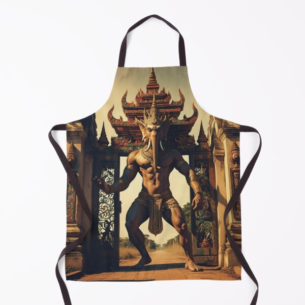 Item preview, Thai Mythical Guardian at Temple Gate designed and sold by LuckyPlus.