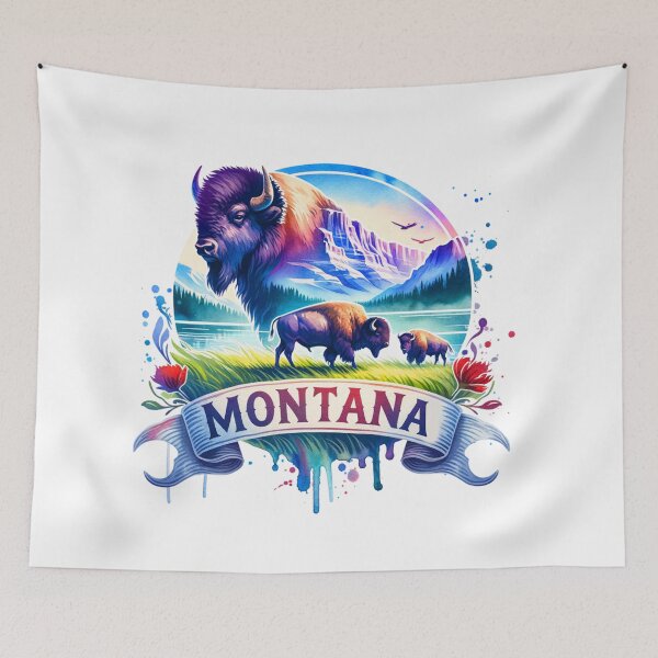 Item preview, I love Montana designed and sold by BLUEFOX05.