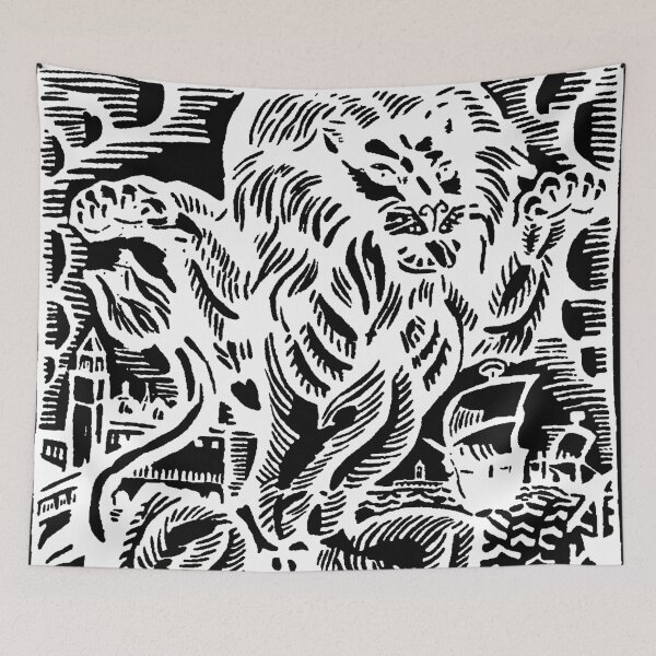 Item preview, The Lion by Raoul Dufy 1911 designed and sold by Pixelchicken.