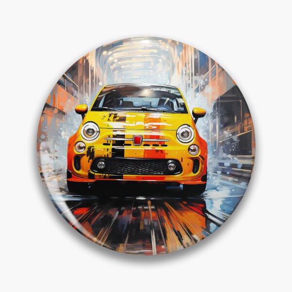 Item preview, Aggressive Hot Hatch Car with Racing Inspired Graphics designed and sold by RevUpDesign.