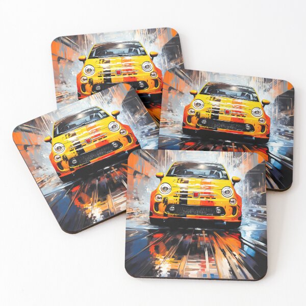 Item preview, Aggressive Hot Hatch Car with Racing Inspired Graphics designed and sold by RevUpDesign.