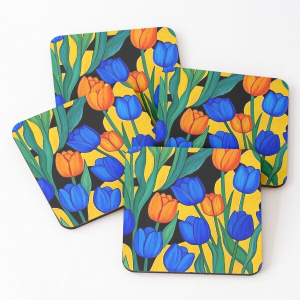 Item preview, Garden of Vibrant Tulips designed and sold by AOCollections.