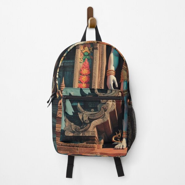 Item preview, Thai Temple Guardian Statue in Vintage Style designed and sold by LuckyPlus.