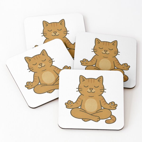 Item preview, Yoga Cat – Meditation Time designed and sold by Sztuboo.