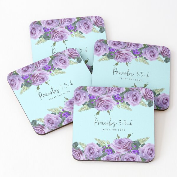 Item preview, Proverbs 3:5-6 | Trust the Lord | Purple 4 designed and sold by Proverbs 3:5-6.