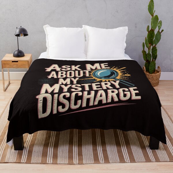 Item preview, Ask About Mystery Discharge Saying Inappropriate Women designed and sold by sheenmi.