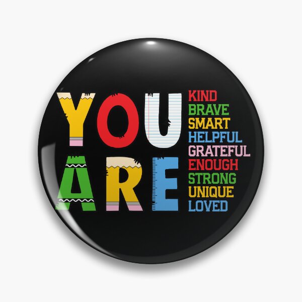 Item preview, You are kind, Brave, Smart, Helpful designed and sold by The Loved Label.