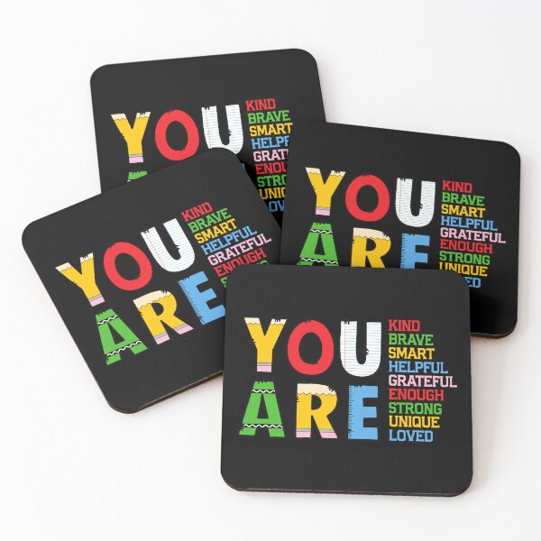 Item preview, You are kind, Brave, Smart, Helpful designed and sold by The Loved Label.
