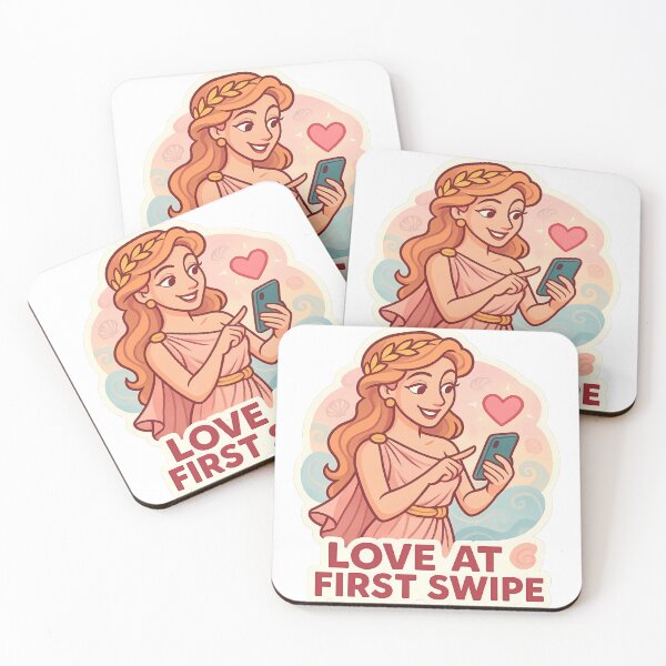 Item preview, Love at First Swipe – Aphrodite Modern Dating Art designed and sold by Cheerioza.